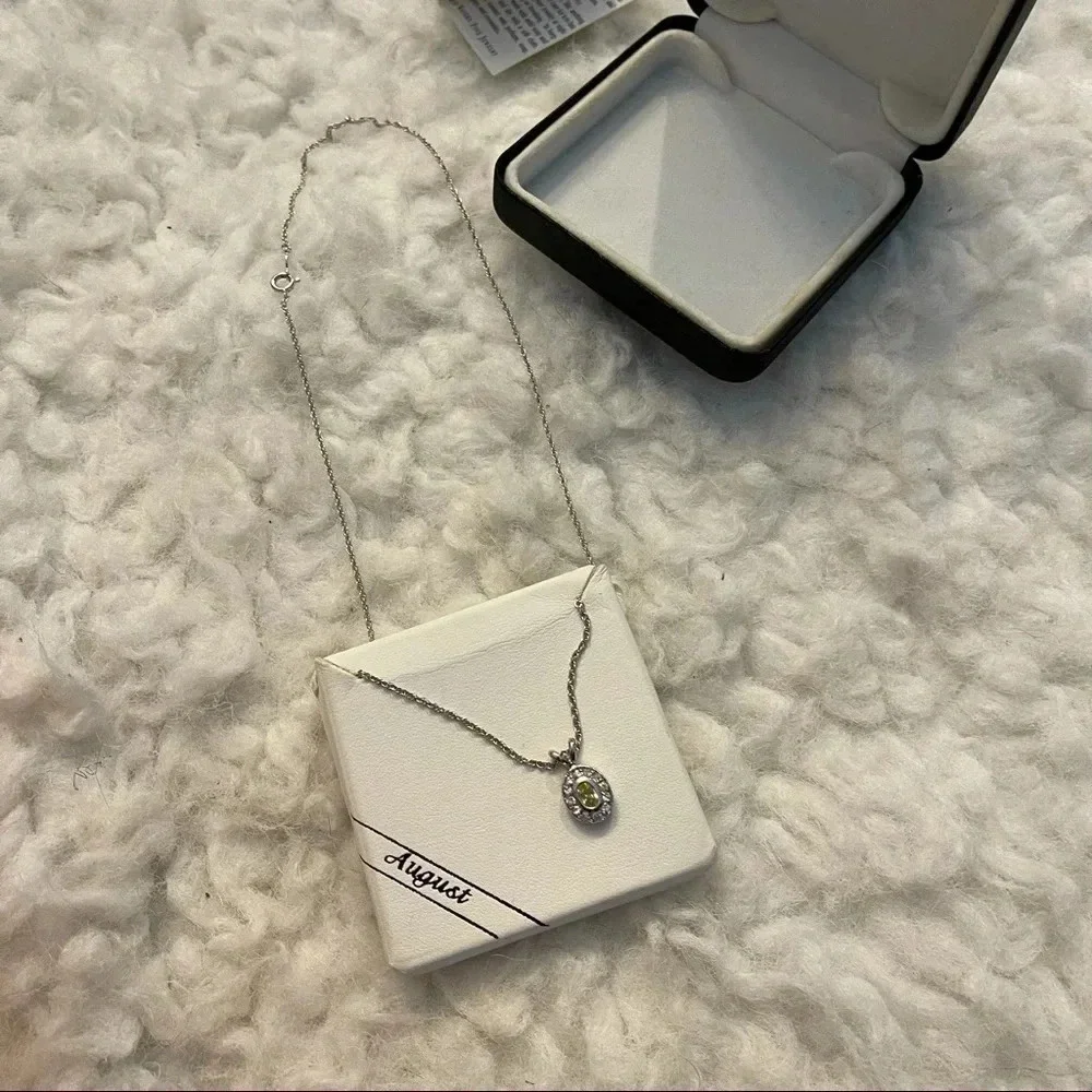 Kelly Waters August Birthstone Necklace, silver - Picture 4 of 10